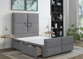 Luxury Orillia Divan Bed Set With Luxury Headboard Vizbeds